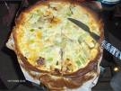 Tarte Roquefort - Poireaux